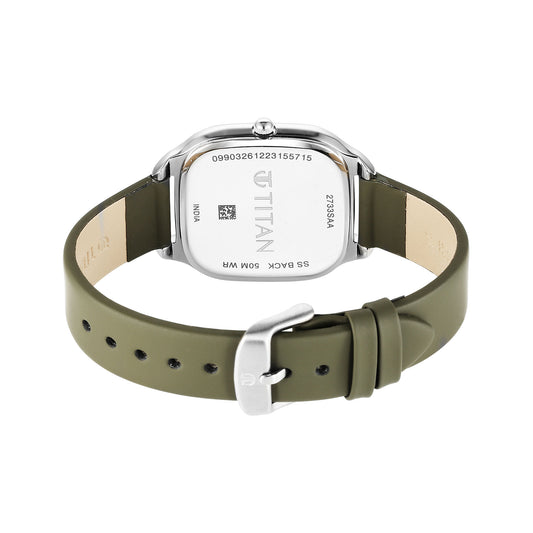 Titan NEO 9 RETRO Women Case Material Brass ShapeShaped Women Watch (2733SL02)