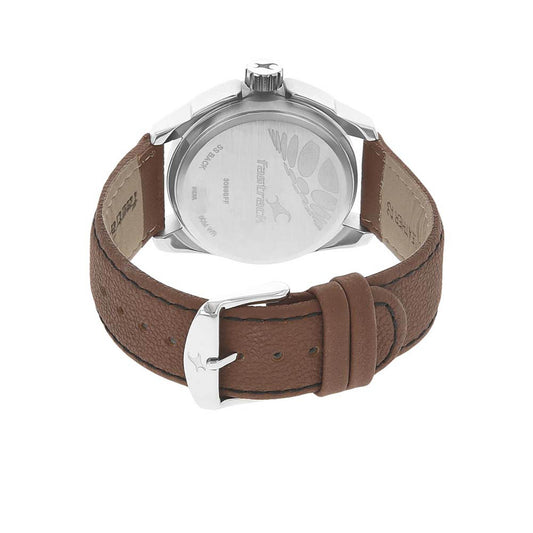 Fastrack Black Dial Alog Watch for Men (3089SL05)