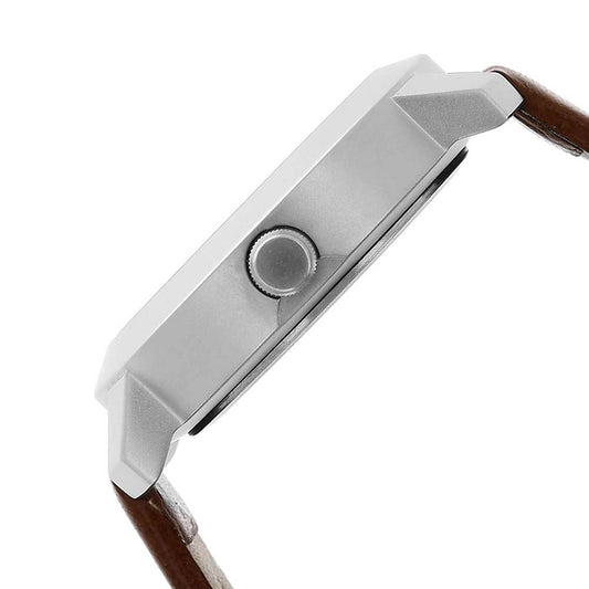 Fastrack White Dial Alog Watch for Men (3120SL01)