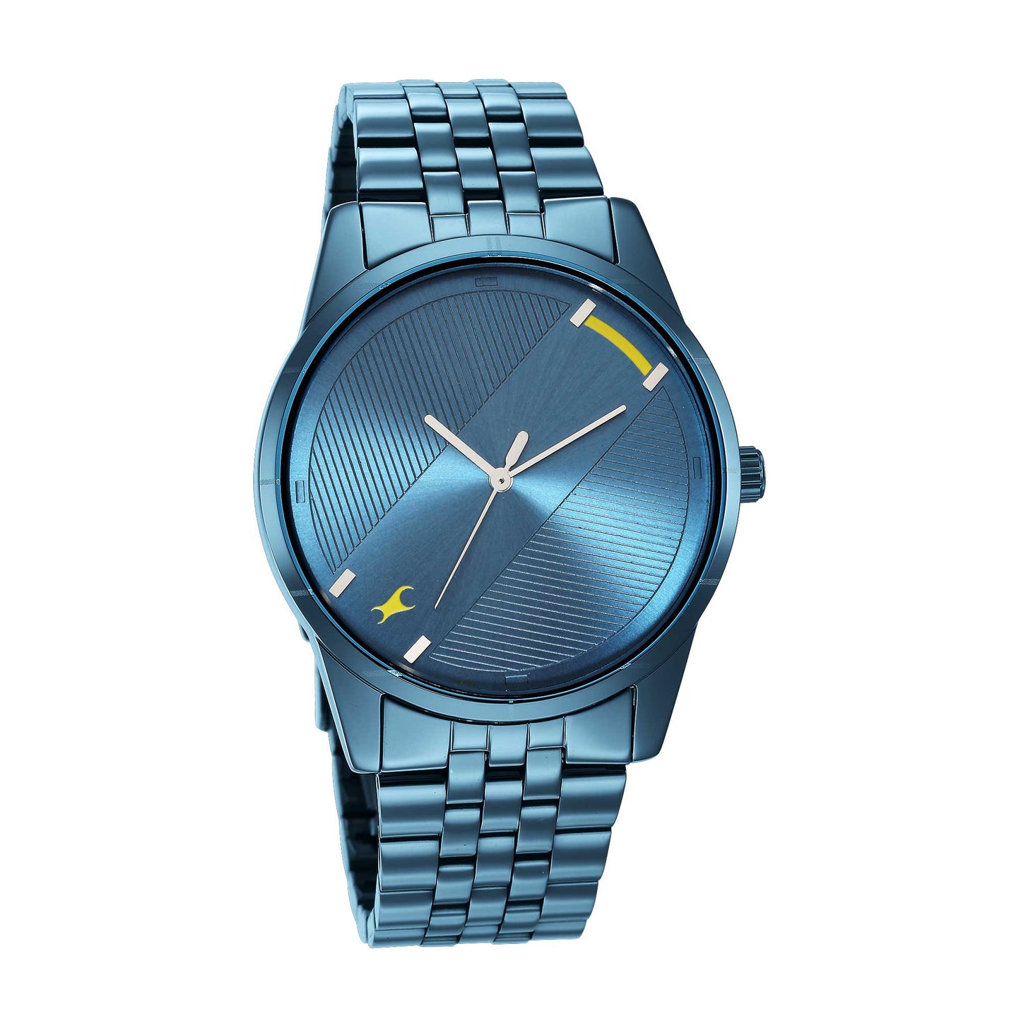 Stunners 3.0 Blue Dial Metal Strap Watch (3277QM01)