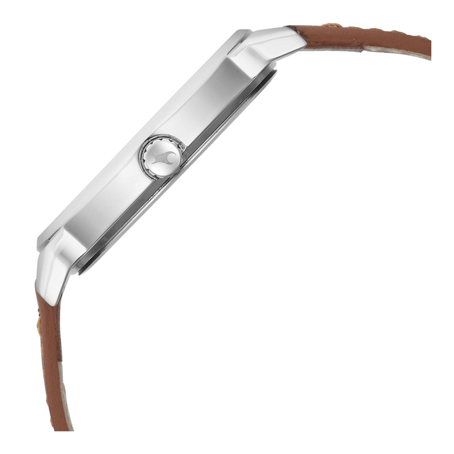 Fastrack Stunners Green Dial Leather Strap Watch for Guys