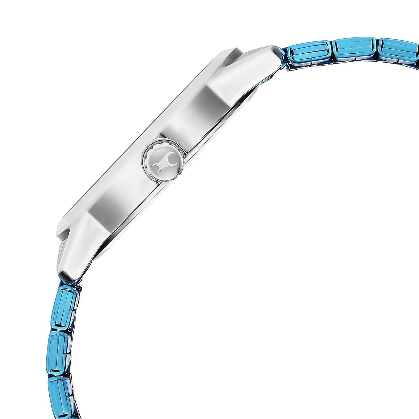 Exuberant Alog with Day and Date Blue Dial Watch (3279KM01)
