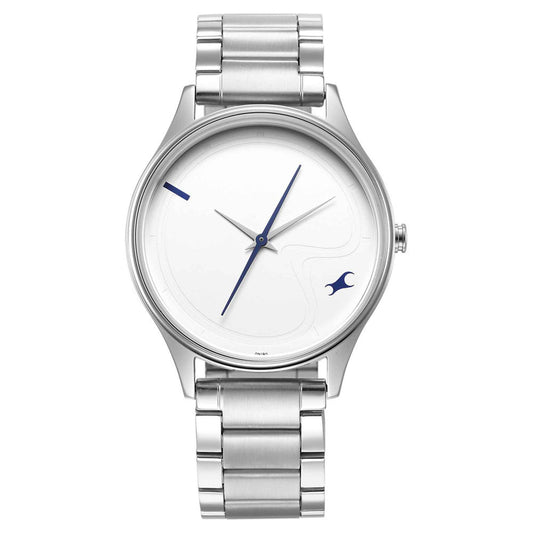 Stunners in Silver Dial & Metal Strap (3290SM01)