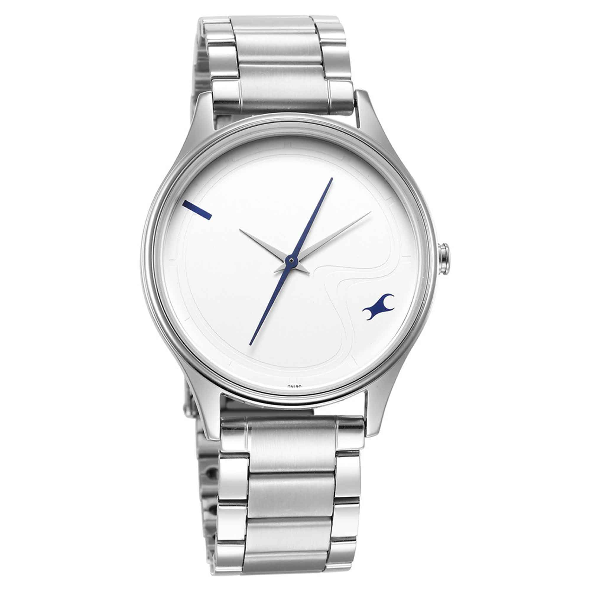 Stunners in Silver Dial & Metal Strap (3290SM01)