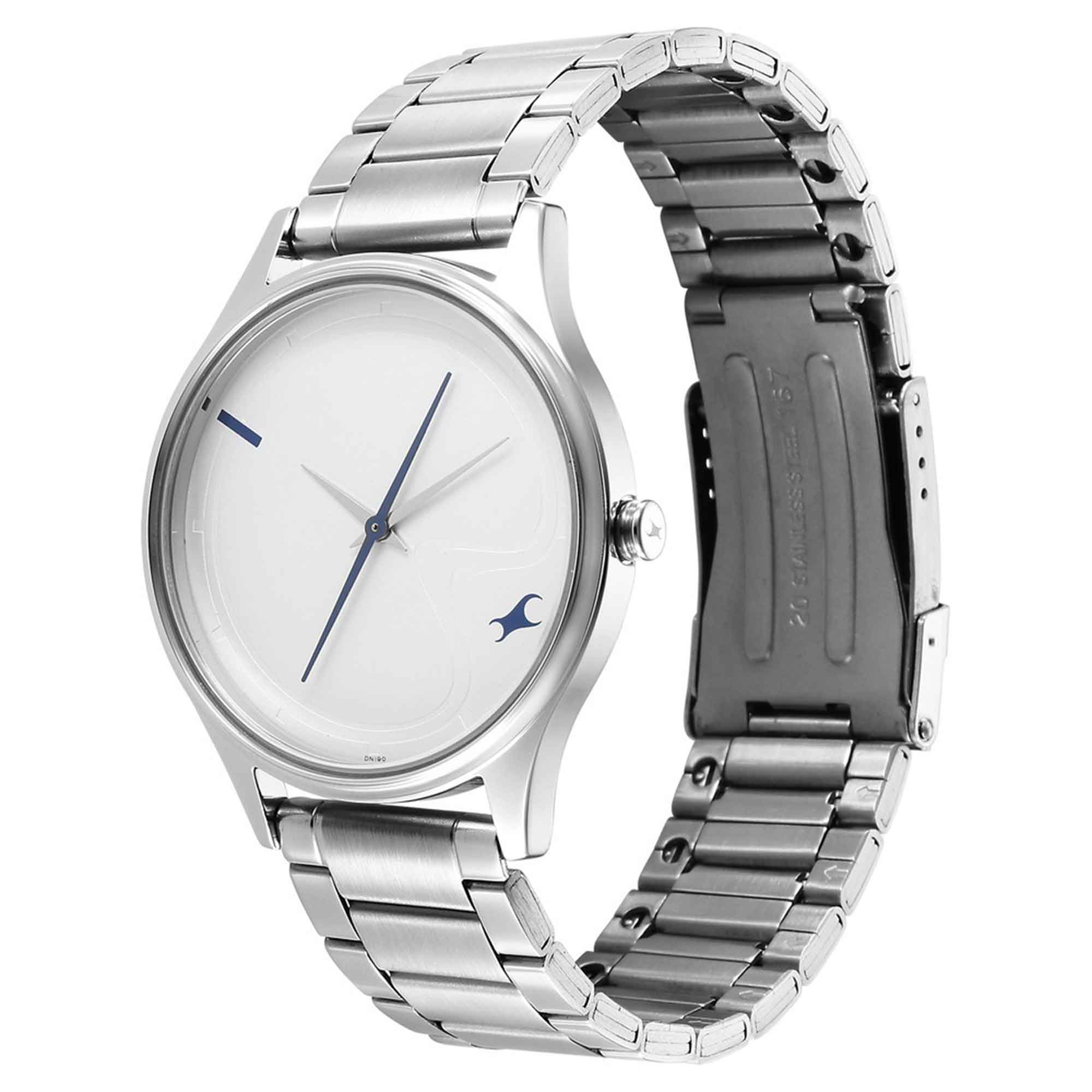 Stunners in Silver Dial & Metal Strap (3290SM01)