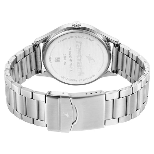 Stunners in Silver Dial & Metal Strap (3290SM01)