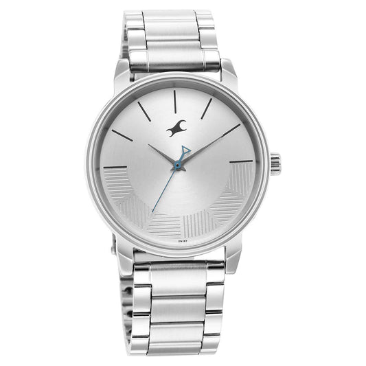 Stunners in Silver Dial & Metal Strap (3291SM02)