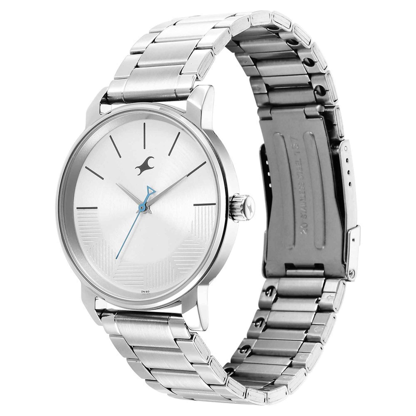Stunners in Silver Dial & Metal Strap (3291SM02)