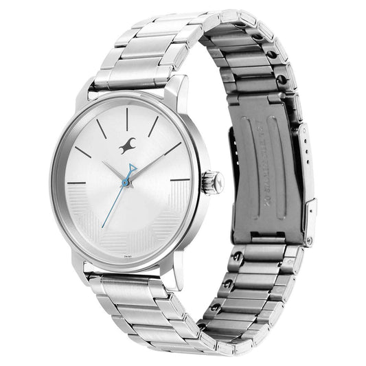 Stunners in Silver Dial & Metal Strap (3291SM02)