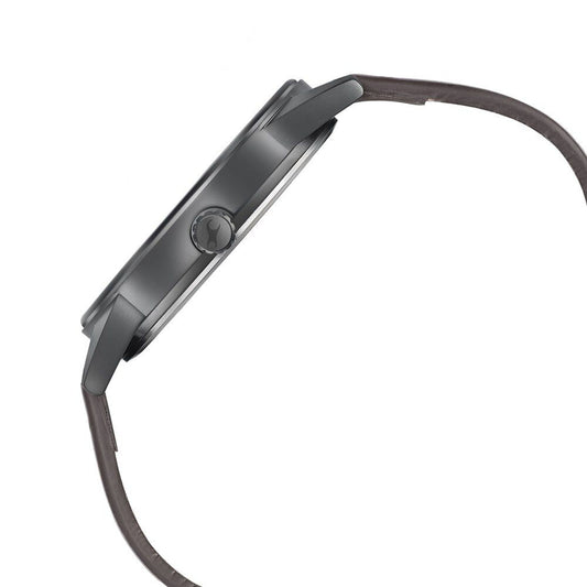 Fastrack Stunners Quartz Analog Green Dial Leather Strap Watch for Guys