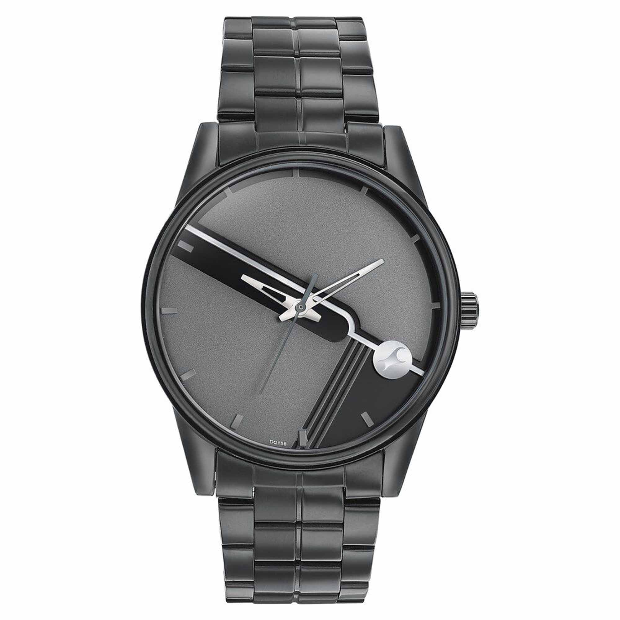 Fastrack Stunners Quartz Analog Grey Dial Stainless Steel Strap Watch for Guys 3305NM02