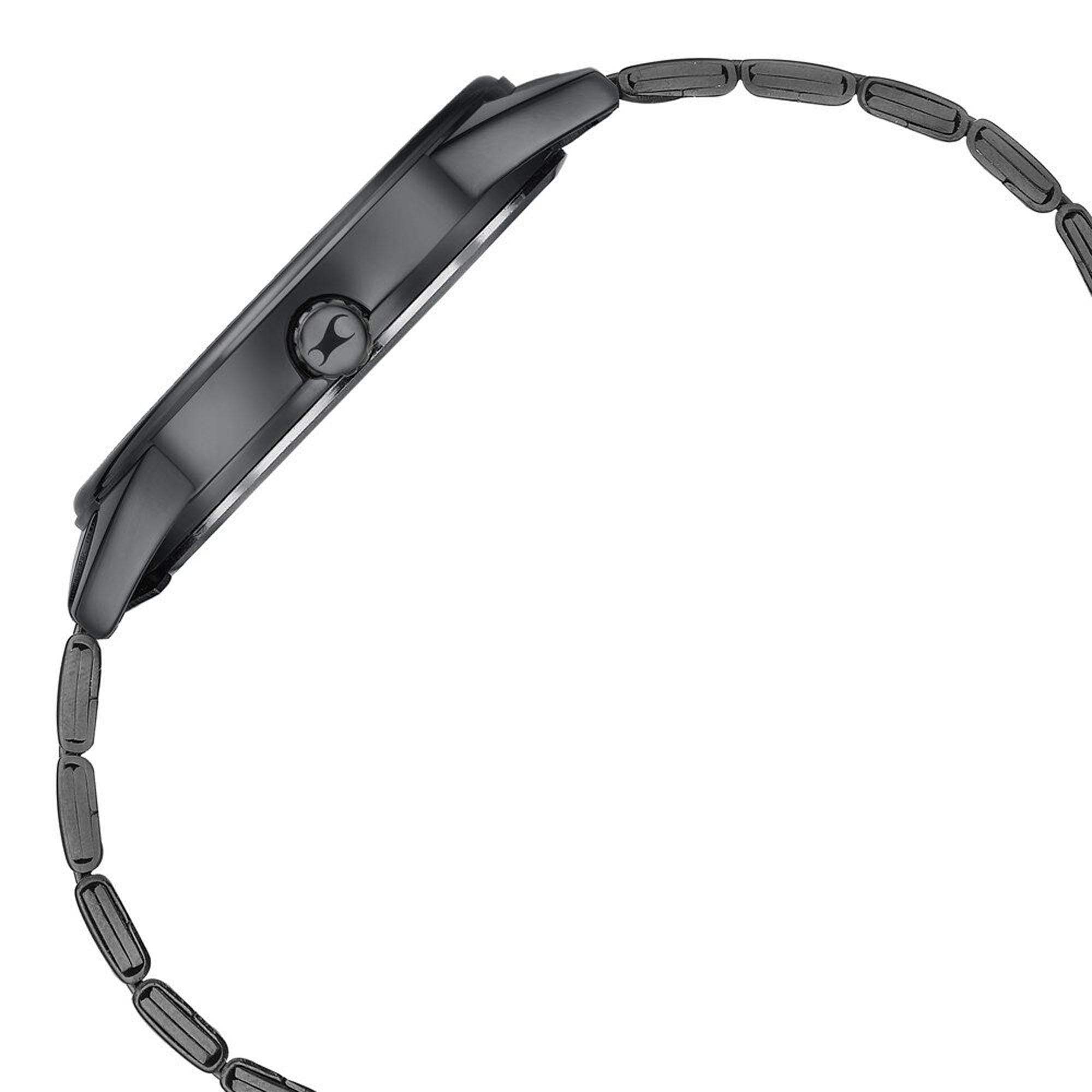 Fastrack Stunners Quartz Analog Grey Dial Stainless Steel Strap Watch for Guys 3305NM02