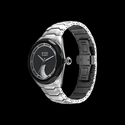 Titan Stellar Luna Aventurine Automatic Watch