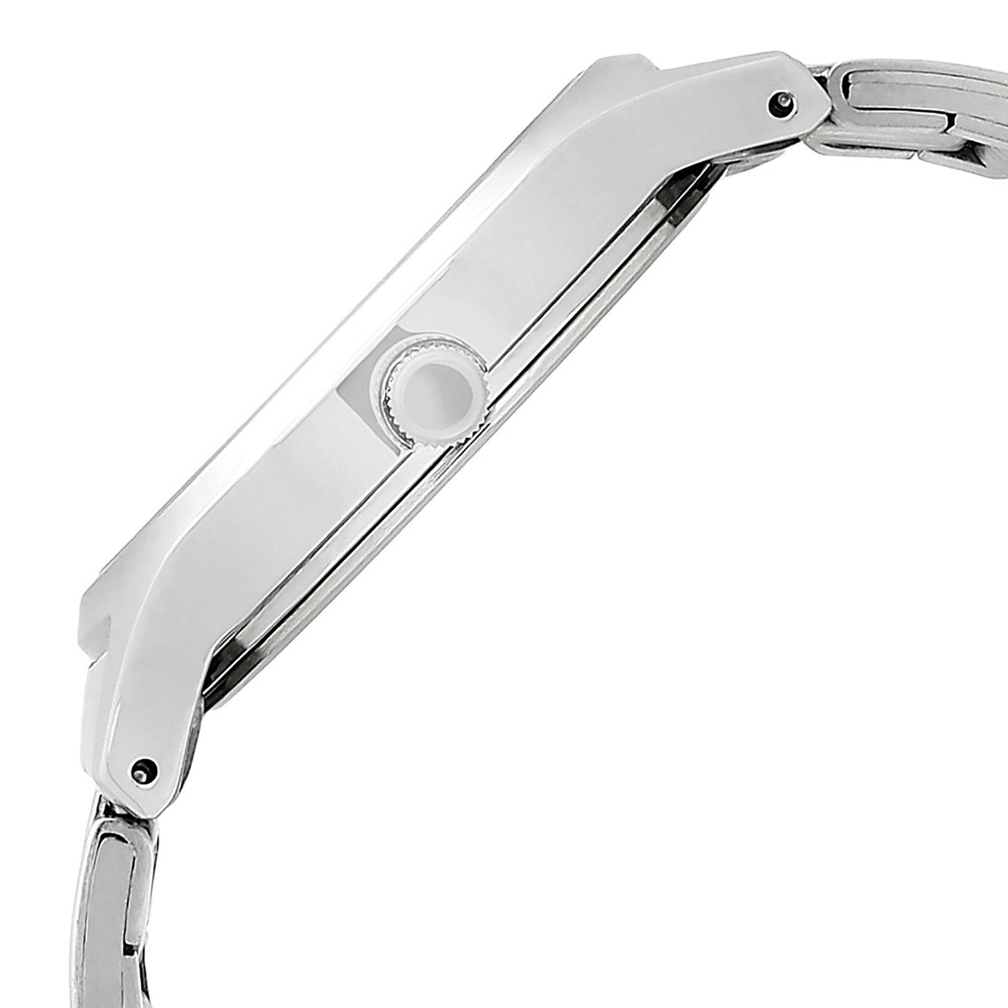 Fastrack Sport White Dial Silver Metal Strap Analog Watch for Women