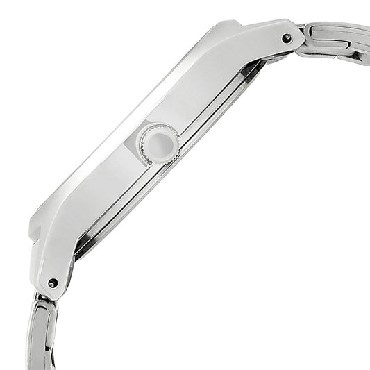 Fastrack Sport White Dial Silver Metal Strap Analog Watch for Women