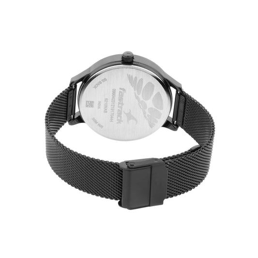 Eccentrics Watch -  Pink  dial and Mesh Metal Strap (6210NM02)