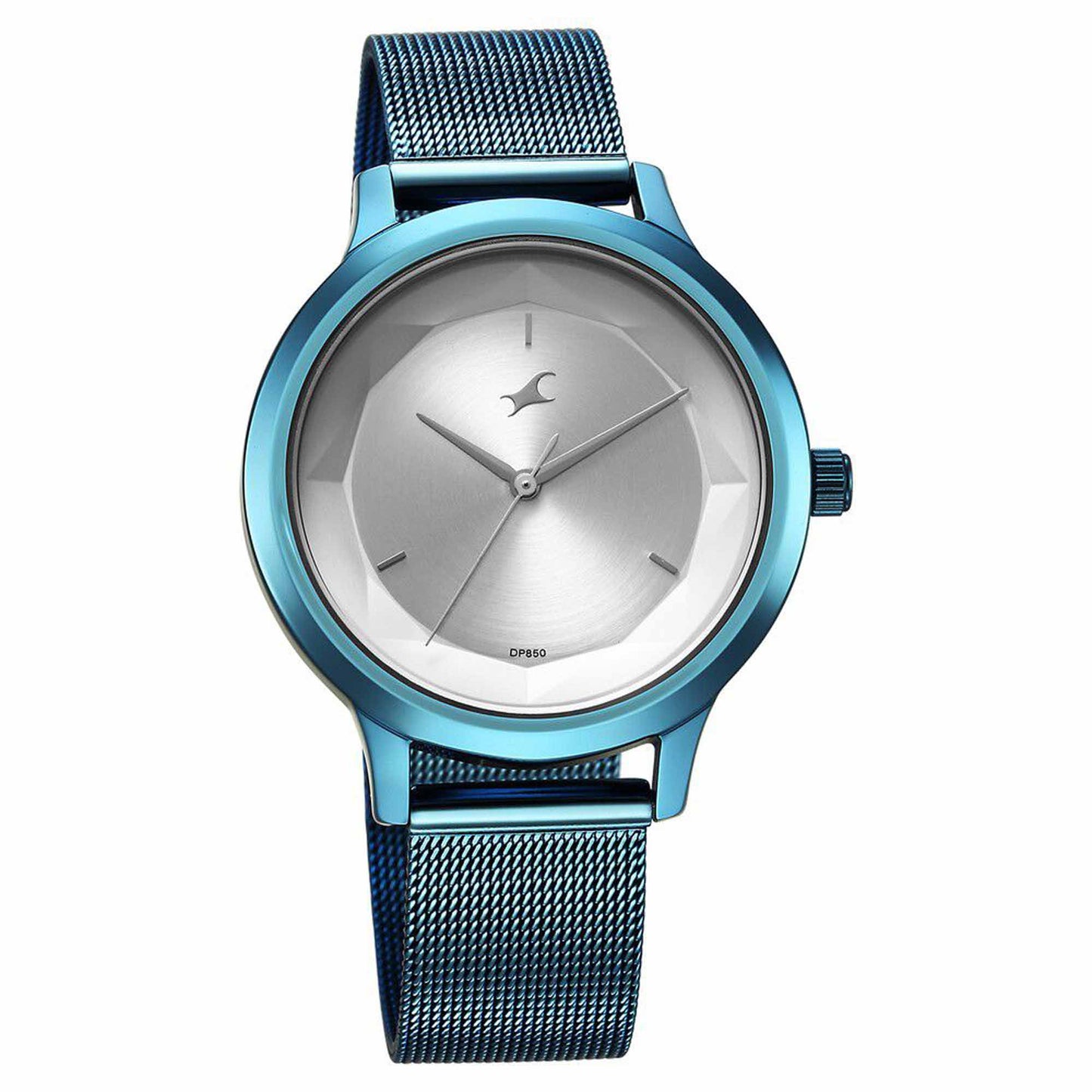 Fastrack Fleek Quartz Analog Silver Dial Stainless Steel Strap Watch For Girls