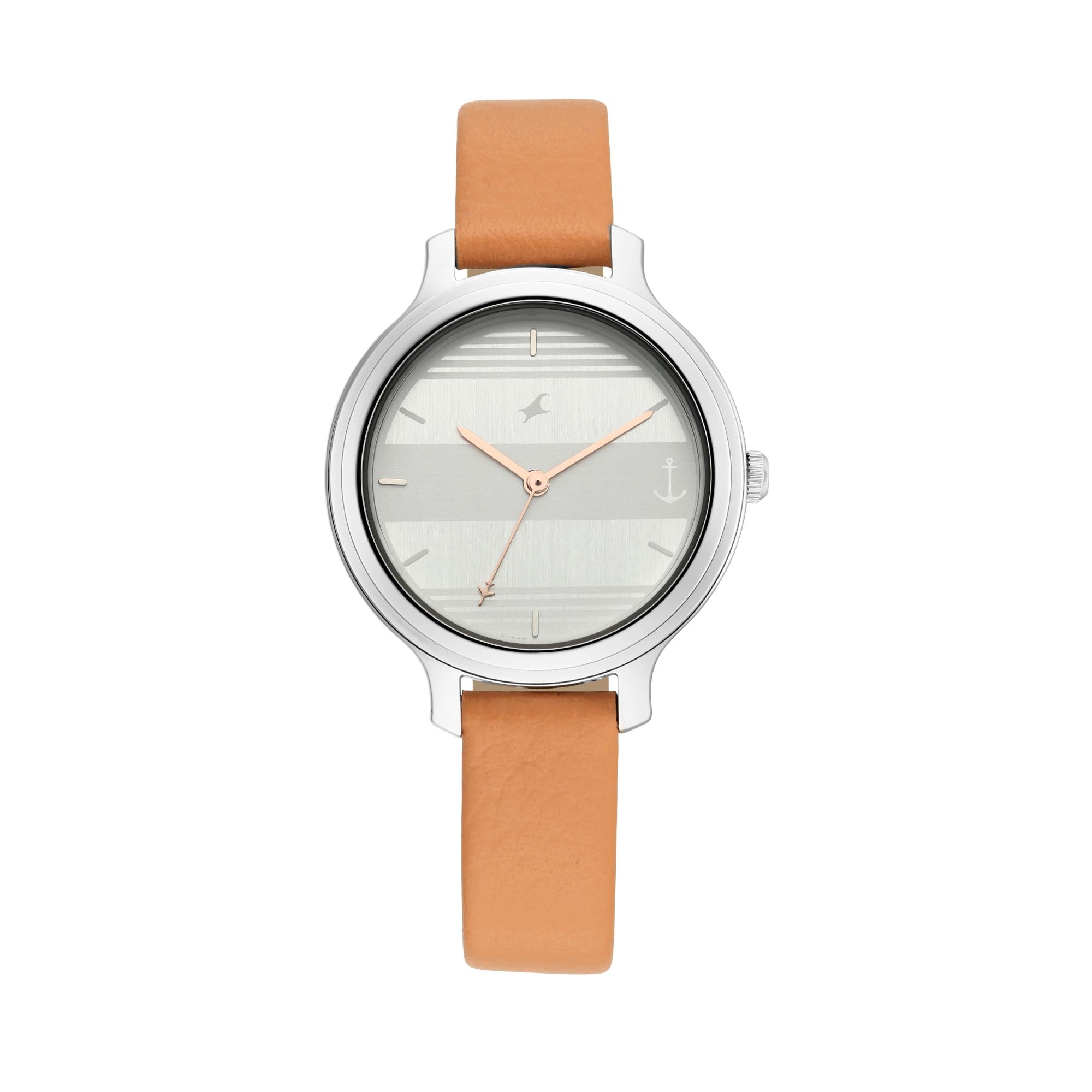 Tripster White and Grey Dial Leather Strap Watch (6217SL01)
