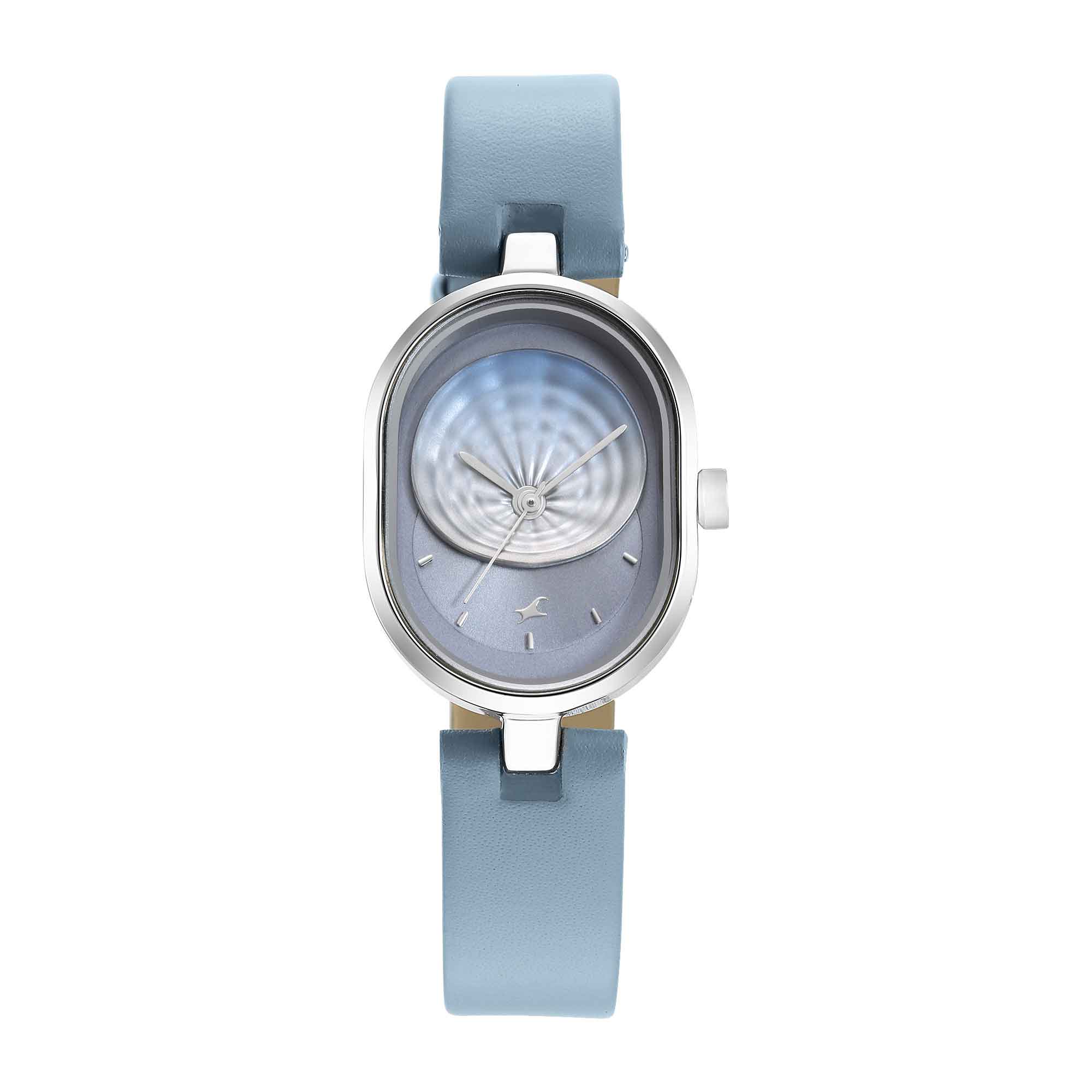 Uptown Retreat Alog Blue Dial Watch (6258SL01)
