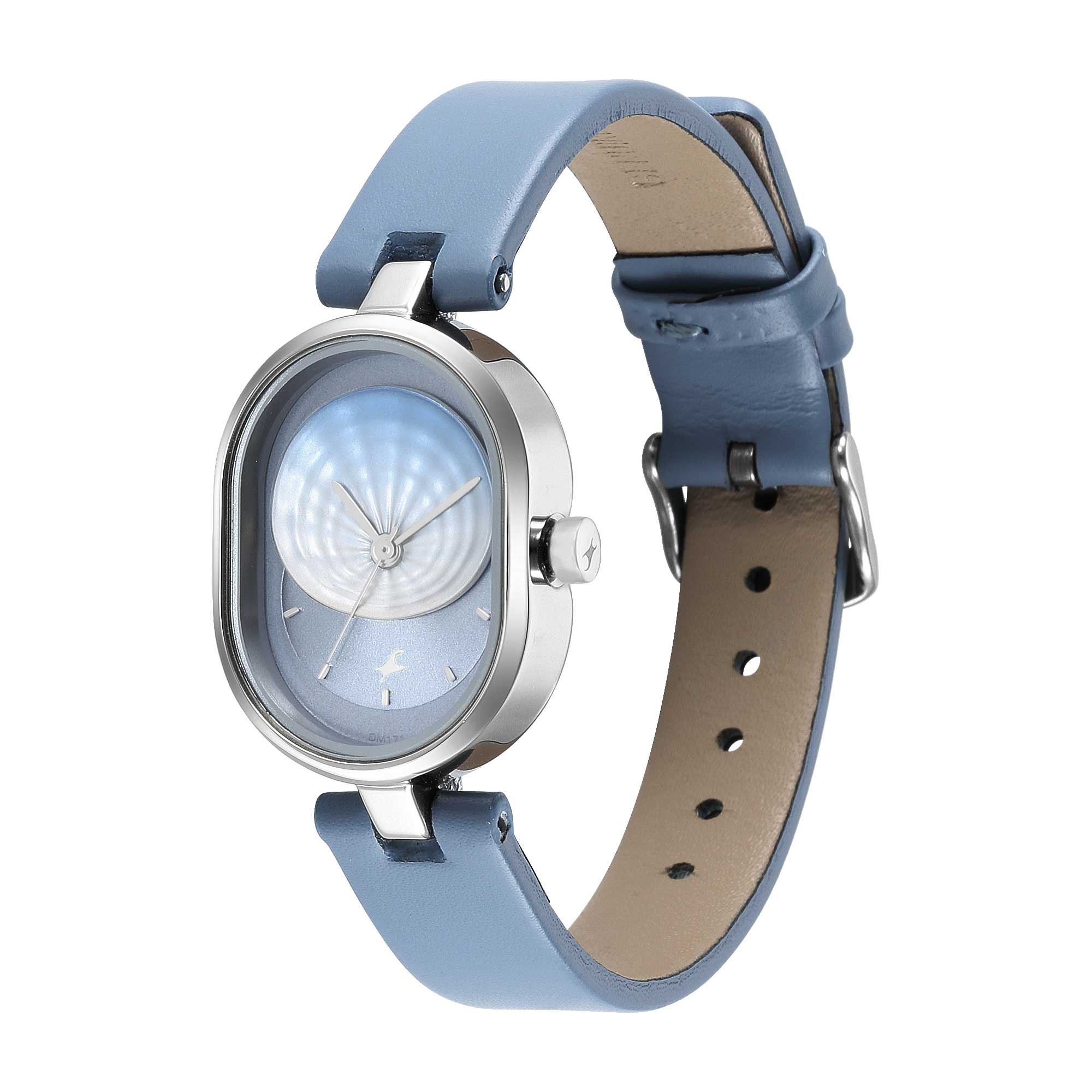 Uptown Retreat Alog Blue Dial Watch (6258SL01)