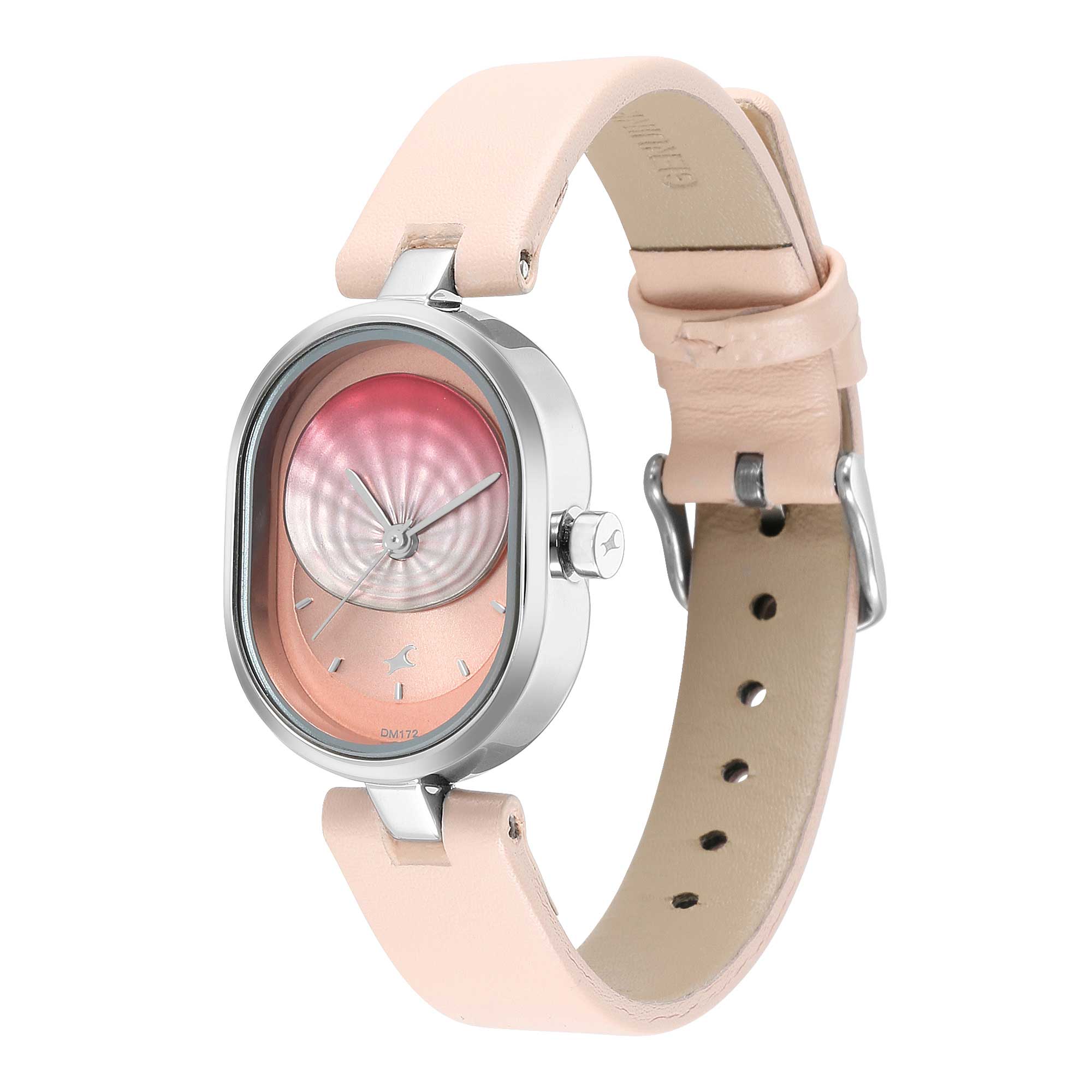 Uptown Retreat Alog Pink Dial Watch (6258SL02)