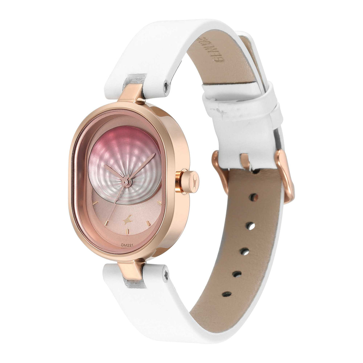 Uptown Retreat Alog Pink Dial Watch (6258WL01)