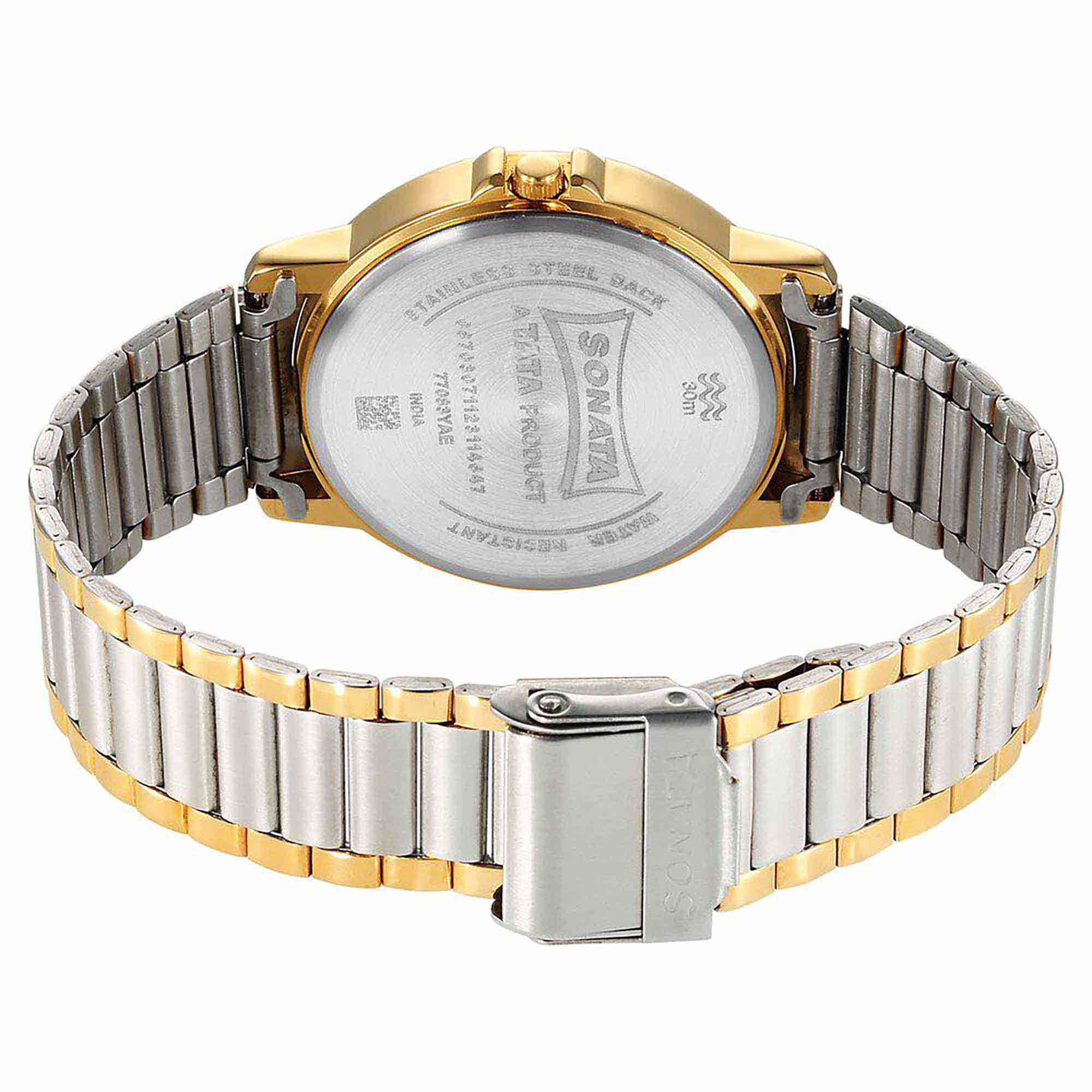 Sota Traditiol Essentials Quartz Alog Green Dial Stainless Steel Strap Watch for Men (77083BM01)