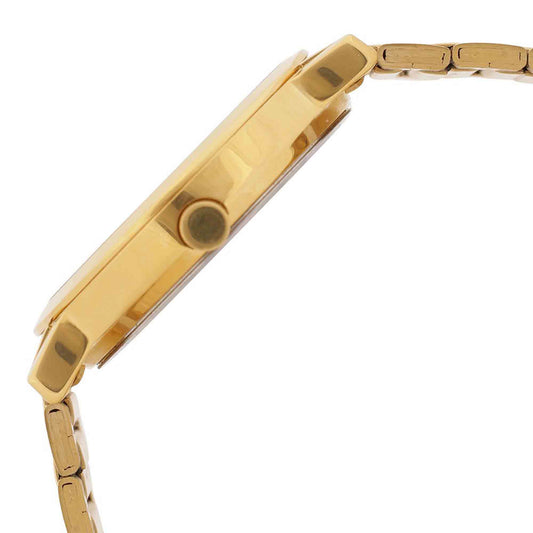Sonata White Dial Gold Stainless Steel Strap Analog with Date and Day Watch for Men