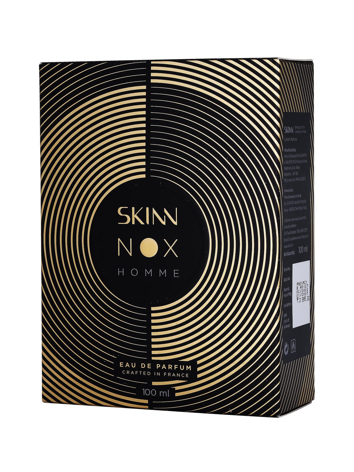 Skinn By Titan Nox Pour Homme Eau De Parfum(100ml) FM21PC1