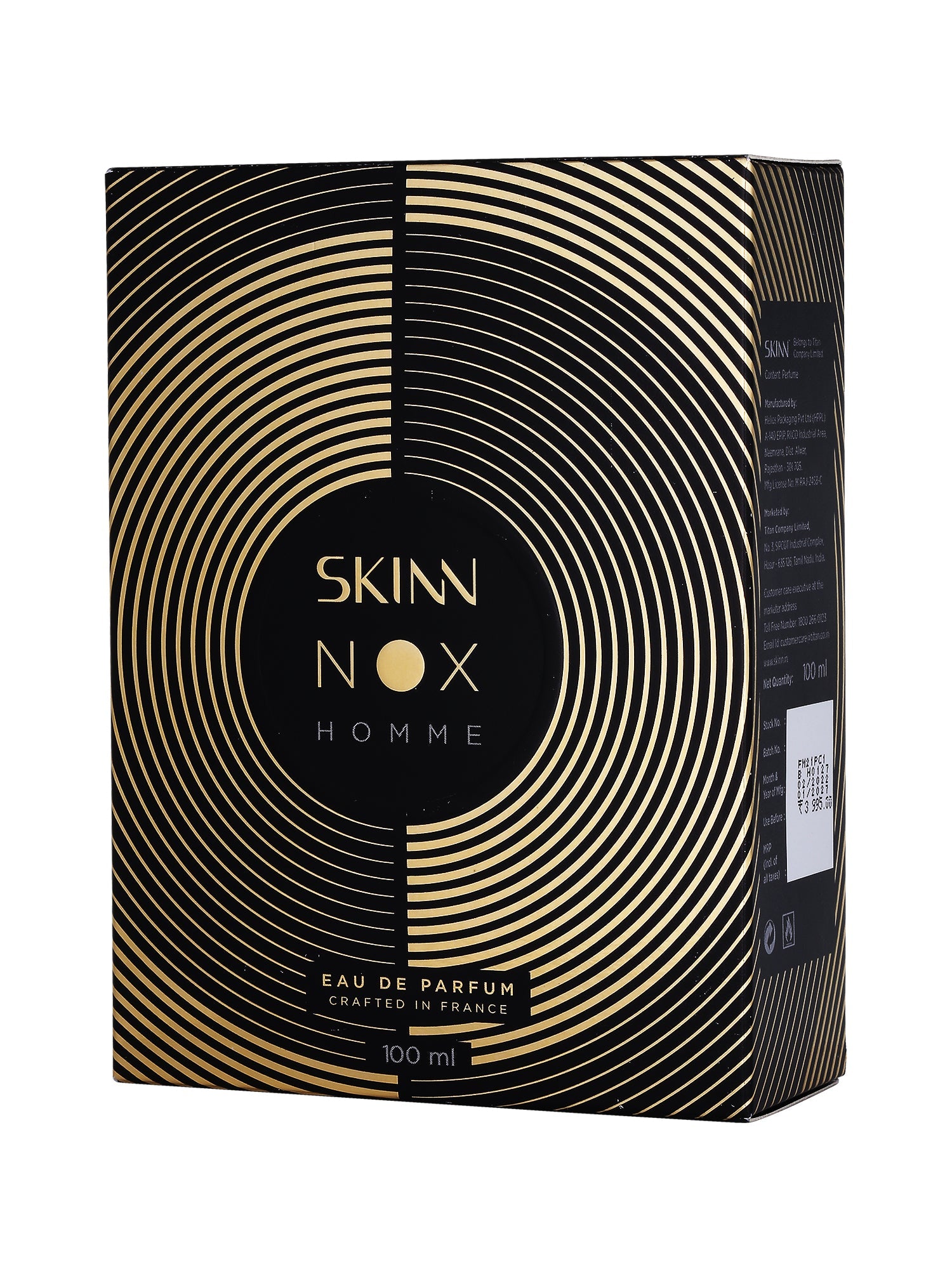 Skinn By Titan Nox Pour Homme Eau De Parfum(100ml) FM21PC1