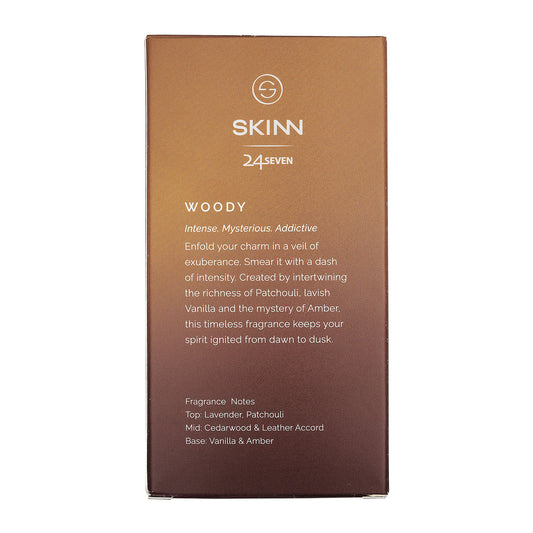 Skinn 24Seven Woody 100 ml Eau De Parfum 