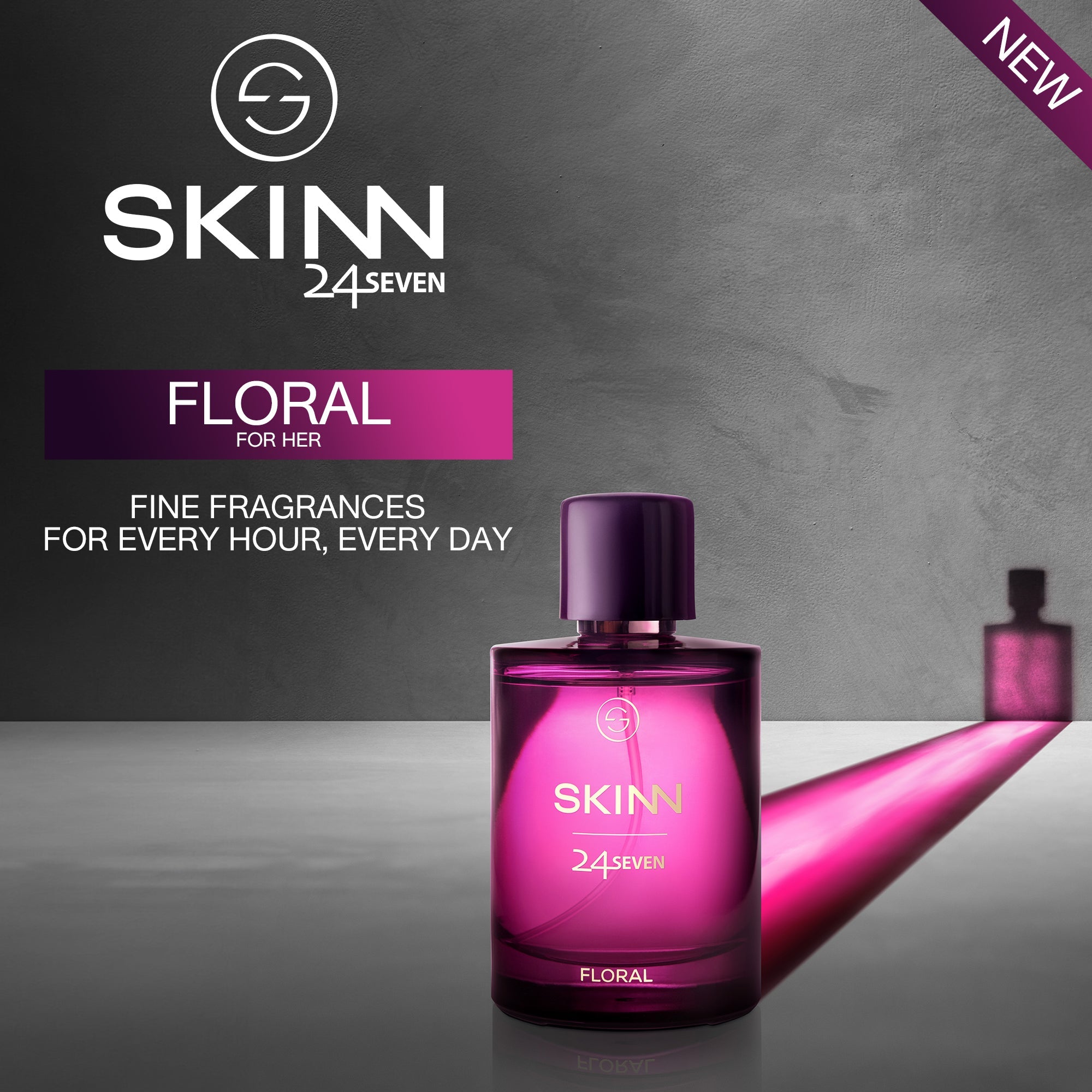 Skinn 24Seven Floral 100 ml Eau De Parfum 