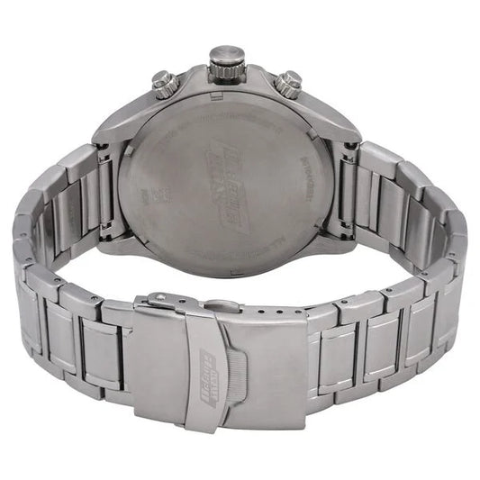 Titan Octane Blue Dial Quartz Multifunction Stainless Steel Strap watch for Men