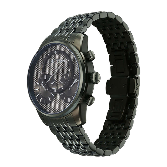 Titan Olive Dial Stainless Steel Strap Analog with Hour and Minute Quartz Watch for Men