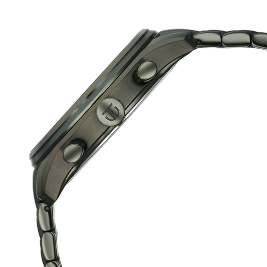 Titan Olive Dial Stainless Steel Strap Analog with Hour and Minute Quartz Watch for Men