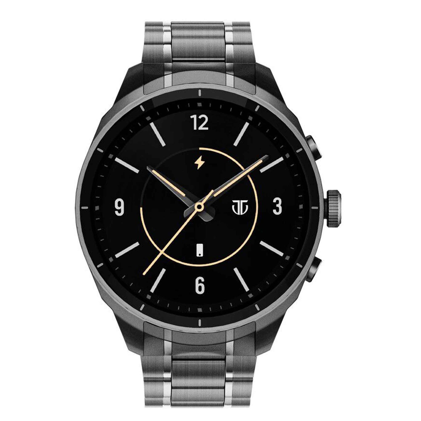 Titan Heritage Premium Smartwatch with All SS Design, 3.6 CM AMOLED Display, BT Calling, Advanced Chipset, Titan Health