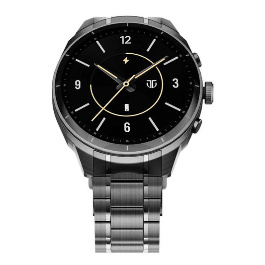 Titan Heritage Premium Smartwatch with All SS Design, 3.6 CM AMOLED Display, BT Calling, Advanced Chipset, Titan Health