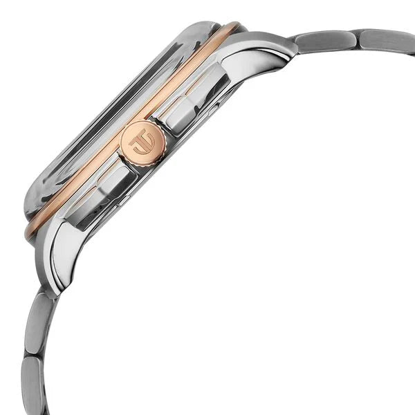 Titan Blue Dial Silver Stainless Steel Strap Multifunction Watch for Men