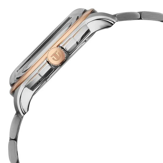 Titan Blue Dial Silver Stainless Steel Strap Multifunction Watch for Men