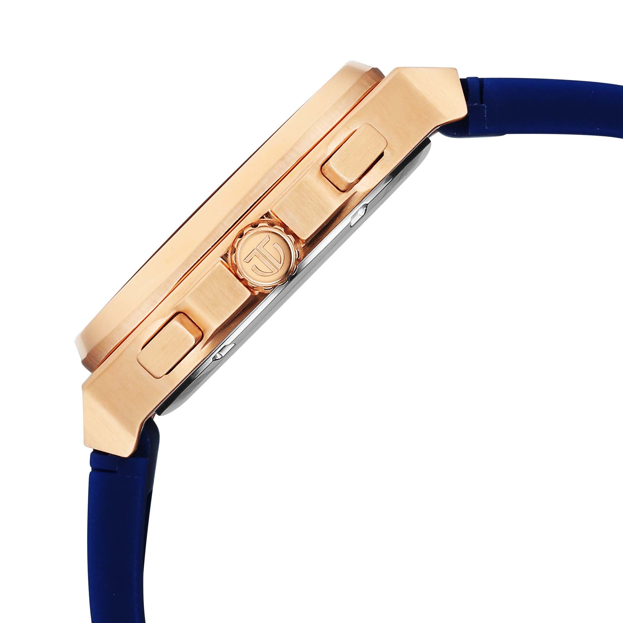 Titan Octane Blue Dial Silicone Strap Multifunction Analog Watch for Men