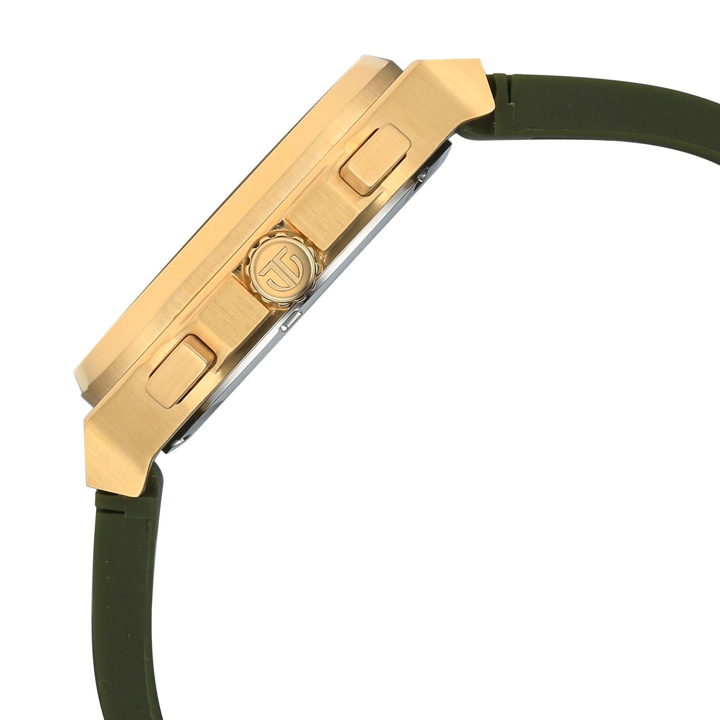 Titan Octane Green Dial Silicone Strap Multifunction Analog Watch for Men