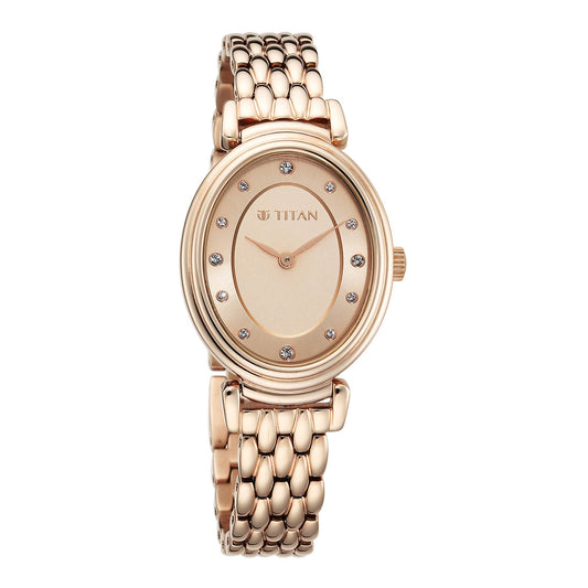Titan Purple Mainline Ph2 Strap Material Stainless Steel Dial Colour Rose Gold 95242WM01