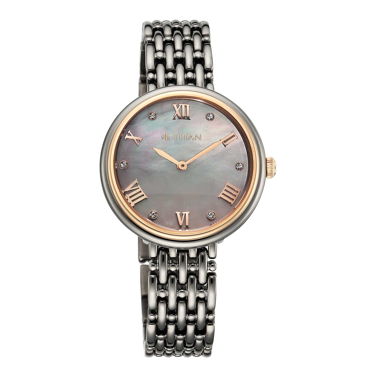 Titan Purple Mainline Ph2 Strap Material Stainless Steel Dial Colour Titanium MOP 95243KM01