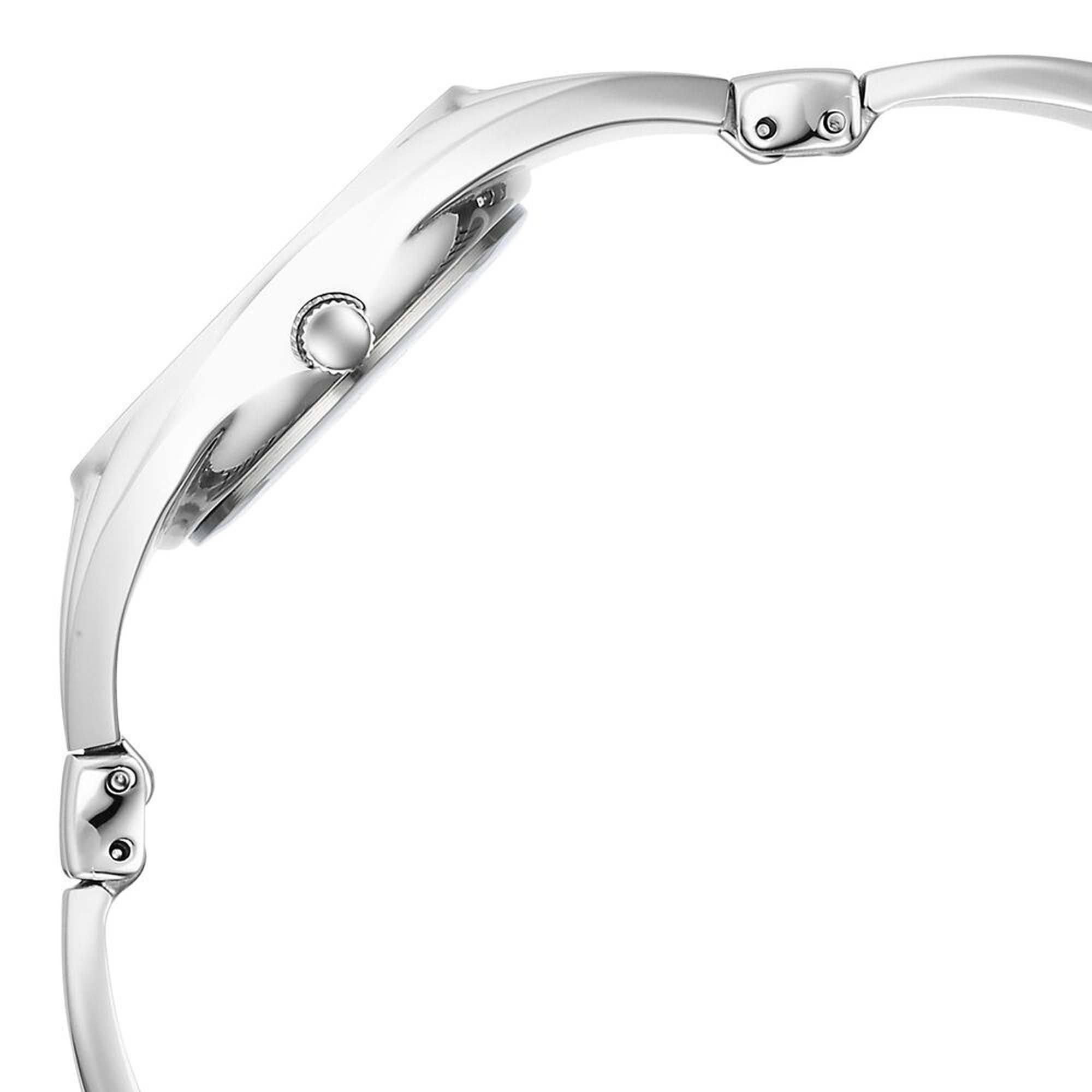 Titan Raga Memoirs Quartz Analog Silver Dial With Silver Metal Strap Watch For Women