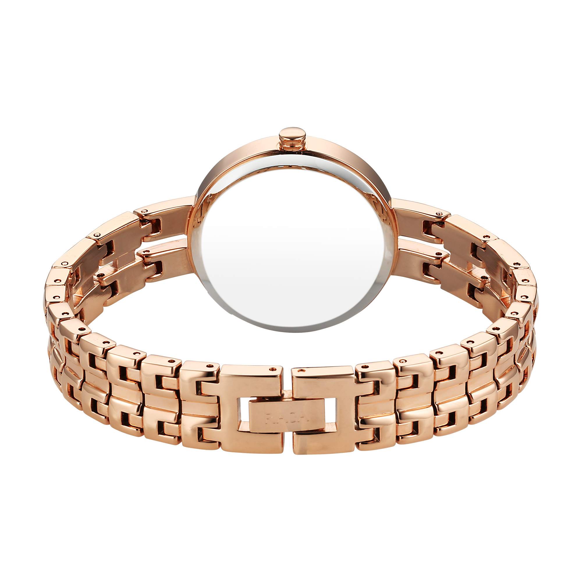 Titan Raga Rose Gold Dial Metal Strap Analog Watch for Women