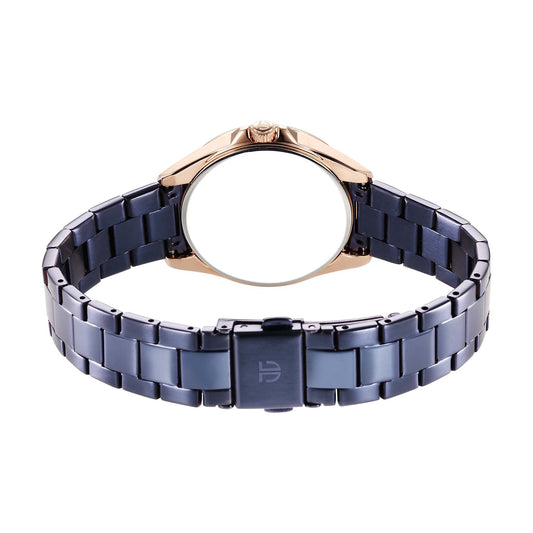 Titan Glamour Quartz Multifunction Grey Dial Grey Stainless Steel Strap Watch For Women