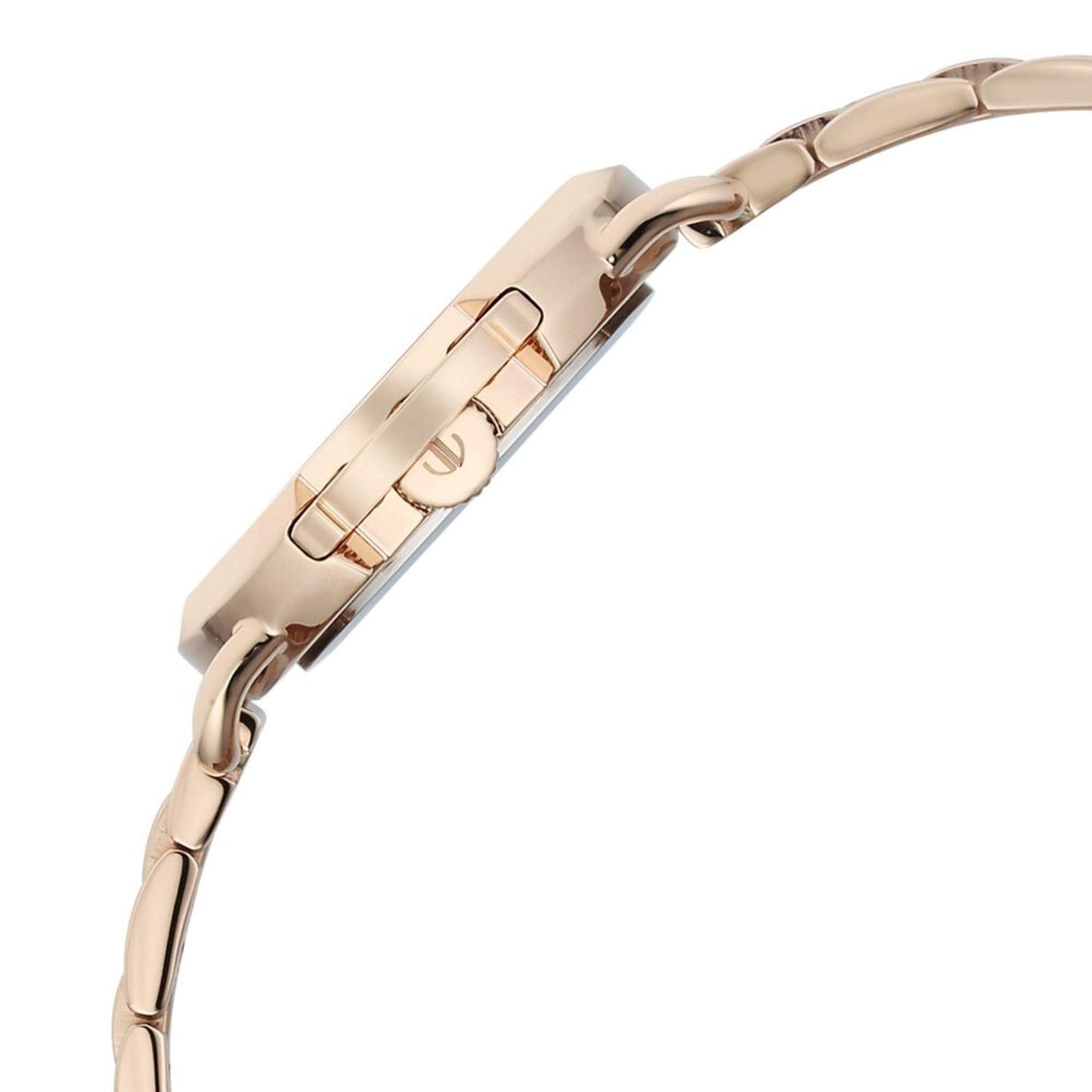 Titan Workmode Quartz Analog Rose Gold Dial Stainless Steel Strap Watch For Women