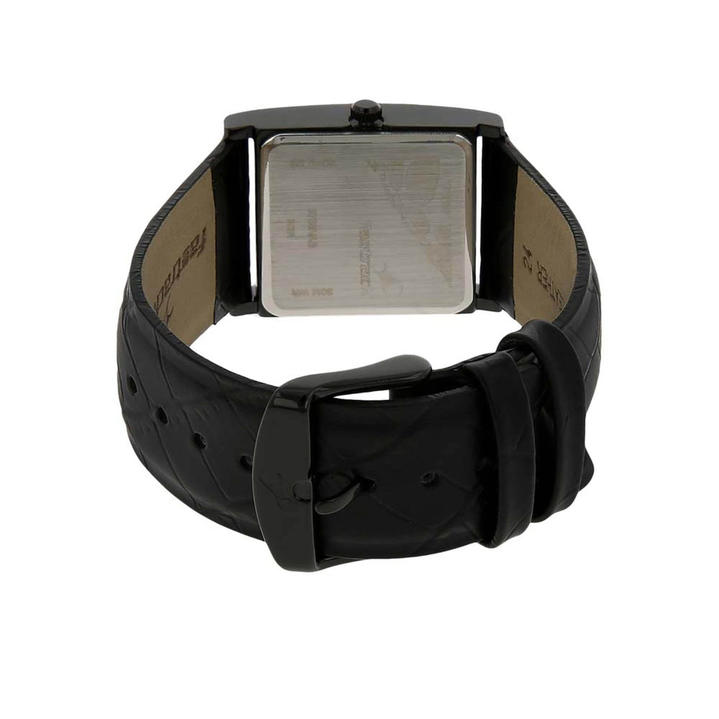 Fastrack Quartz Analog Black Dial Leather Strap Watch for Girls