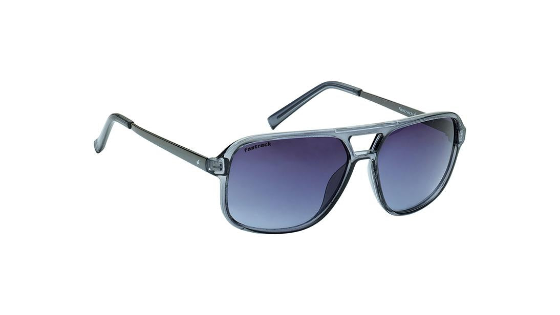 Blue Navigator Rimmed Sunglasses