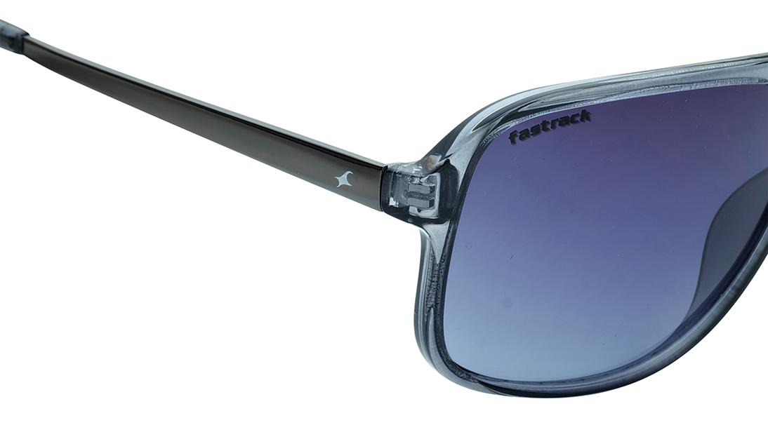 Blue Navigator Rimmed Sunglasses